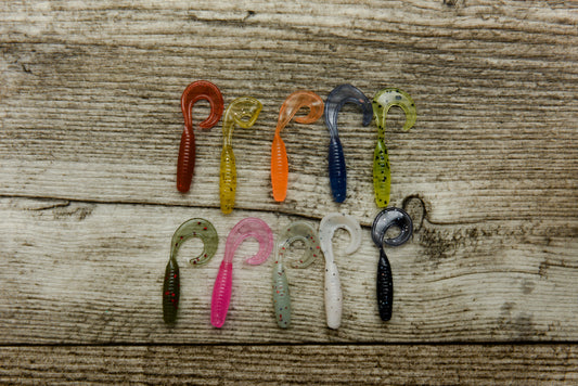 2" Panfish Twister Tail